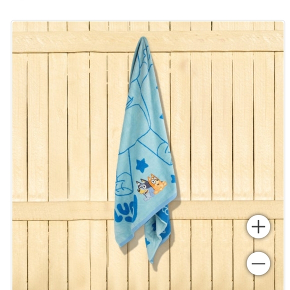 (Ew)Licensed Character bluey beach towels - Picture 4 of 4
